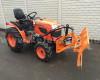 Snow plow 140cm, hidraulic lifting, hidraulic angle adjustment, for Japanese compact tractors, Komondor STLRH-140 (10)